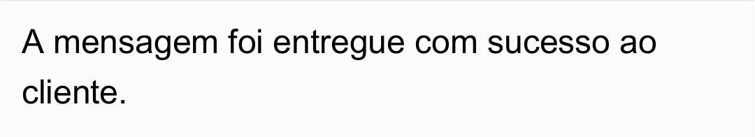 Definição de entrega.