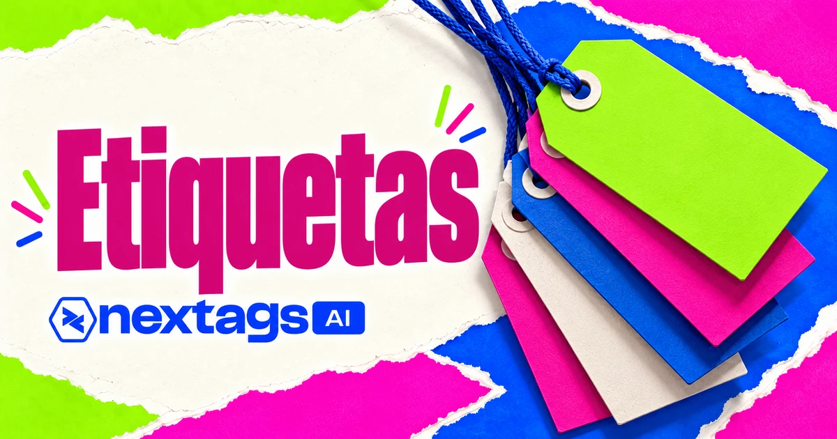 Capa Nextags com o tema Etiquetas.