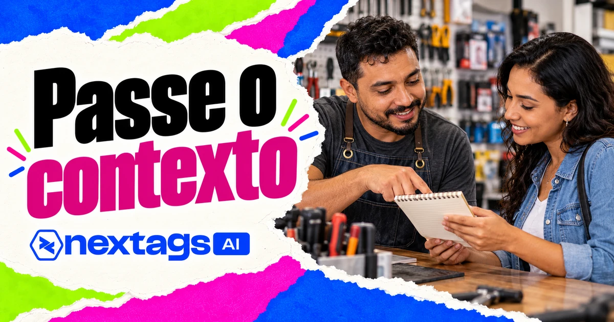 Capa Nextags com o tema Passe o contexto.